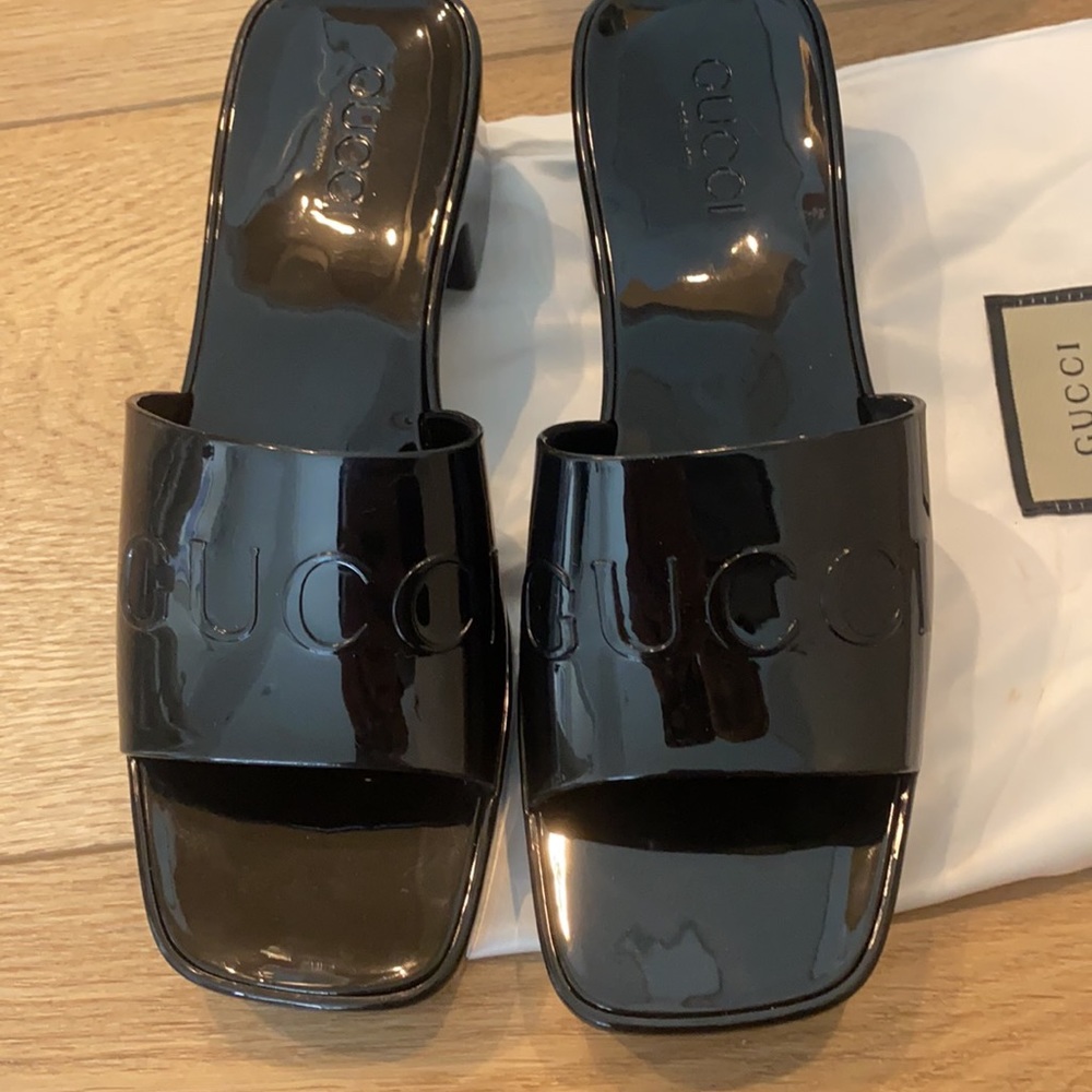 Rubber GUCCI heels